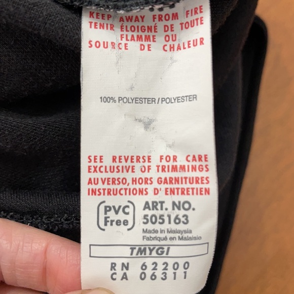 PUMA black zip up jacket size small - Picture 8 of 9